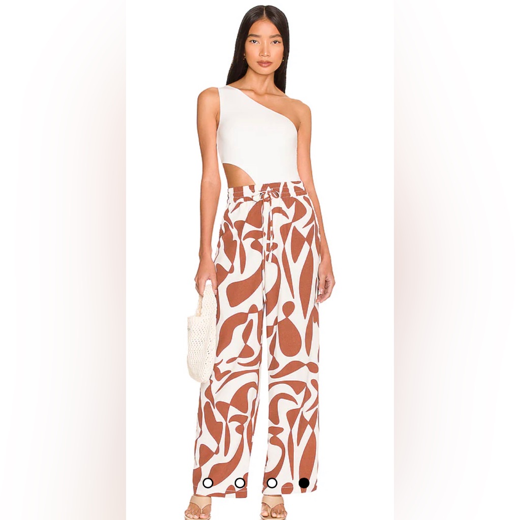 Sanctuary Wide Leg Tie Front Pants